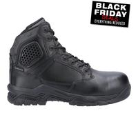 Magnum Hombre Huelga Fuerza 6.0 Side-Zip CT CP Wp Uniforme Botas Seguridad Negro