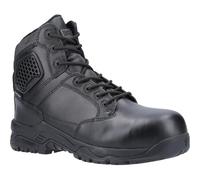 MAGNUM Strike Force 6.0 S3 Black Waterproof Leather Side-Zip Combat Safety Boot