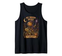 Mago Carpincho Mi Escoba se rompió Divertido Juego de Camiseta sin Mangas