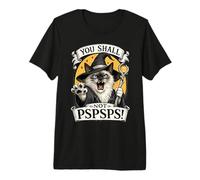 Mago de Gatos Siameses No lo harás PSPSPS Fantasía Magic Lover Camiseta Premium