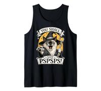 Mago de Gatos Siameses No lo harás PSPSPS Fantasía Magic Lover Camiseta sin Mangas