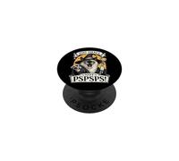 Mago de Gatos Siameses No lo harás PSPSPS Fantasía Magic Lover PopSockets PopGrip Adhesivo