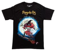 Mago DE OZ T-Shirt Rare Embroidered Logo Rata Blanca Finisterra Tierra Santa