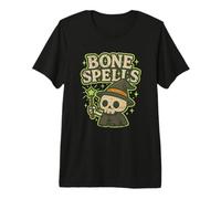 Mago Esqueleto hechizos de Hueso Camiseta Premium