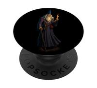 Mago Merlín, Hechicero de Camelot, Avalon Magic Legend PopSockets PopGrip Adhesivo