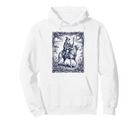 Mago místico Montar Galgo Vintage Fantasía Sudadera con Capucha