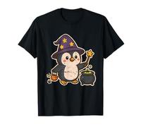Mago pingüino con caldero y Varita Camiseta