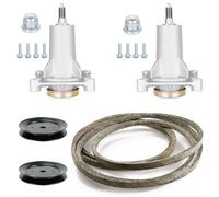 Magorfas Kit de husillo de cinturón de cubierta para Husqvarna 2246LS 2346XLS YTA1946 YTA22V46 YTH20K46 YTH2246TDR YTH22V46 YTH18K46