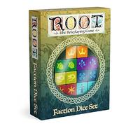 Magpie Games Juego de dados para Root: El juego de rol, 14 dados de seis caras grabados con 7 facciones del bosque, aventura de fantasía de mesa