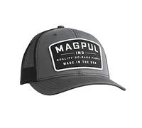 Magpul Gorra de béisbol estándar con diseño de Camionero, Color Negro y Gris