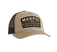 Magpul Trucker Hat Snap Back Baseball Cap, One Size Fits Most Gorra de béisbol, Go Bang Khaki, Talla única Unisex Adulto
