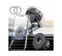 Magsafe Car Mount, Car Cell Phone Holder Retractable Car Magnetic Phone Mount for Dashboard / Vent / Windshield, Car Mount Magnet for iPhone 12 / 13/