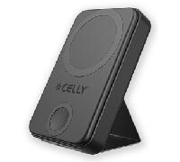 Celly - MAGPBW10000BK batería externa 10000 mAh Cargador inalámbrico Negro