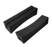 MAGT Barras de techo universales para coche, almohadillas para tablas de surf, kayak, SUP, snowboard, 40 x 8 x 9 cm