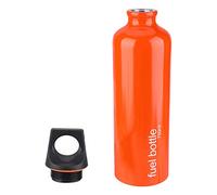 MAGT Botella de Combustible Botella de Combustible Portátil al Aire Libre Contenedor de Aceite de Aleación de Aluminio Contenedor de Almacenamiento de Gasolina Impermeable Botella de Almacenamiento de