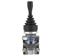 MAGT Interruptor Joystick Hka1-41Z02 - Momentáneo de Retorno de 2 Posiciones 2NO Para Automatización y Campo de Seguridad