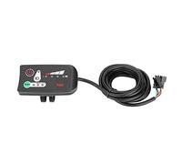 MAGT Pantalla de Bicicleta eléctrica, 24V 36V 48V Ebike Panel de Control Inteligente Pantalla LCD Panel de Control de Pantalla LED LED880 Impermeable para Controlador KT(36V)