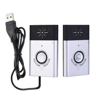 MAGT Timbre inalámbrico, 2.4GHz Mini portátil de Doble vía Intercomunicador de Voz Timbre inalámbrico Timbre eléctrico de Volumen Ajustable Ducha de Bidet para Inodoro