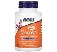 MAGTEIN NOW FOODS 90 veggie tabs, Magnesium L-Threonate EL MEJOR
