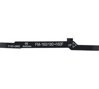 Magura Adaptador de frenos de disco para discos de 160 mm negro RD 160/180 sobre 160 FM