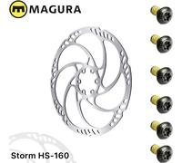 Magura Bicicleta MTB Ebike Disco de Freno Storm HC 6-Loch Disco 160mm