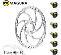 Magura Bicicleta MTB Ebike Disco de Freno Storm HC 6-Loch Disco 180mm