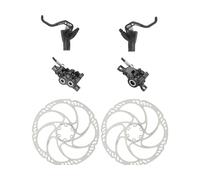 Magura Conjunto de frenos de disco MT Trail Sport + discos de freno de 6 aguj negro