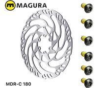 Magura Disco de Freno MTB E-Bike MDR-C 6 Agujeros 180mm 6 Tornillos
