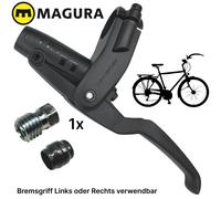 Magura HS11 Empuñadura Frenos Hidráulica Pinza de Aro, 3 Dedos, Negro