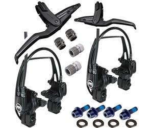 Magura HS11 - Freno de llanta hidráulico para bicicleta Evo2 Trekking City Ebike Tour Freno delantero y trasero completo
