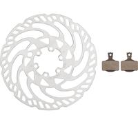 Magura Kit de discos de frenos y pastillas MDR-C 6 agujeros 160 mm gris 160 mm