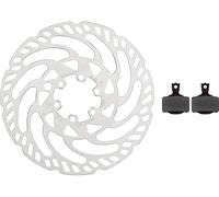 Magura Kit de discos de frenos y pastillas MDR-C 6 agujeros 160 mm gris 160 mm