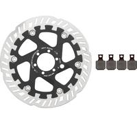 Magura Kit de discos de frenos y pastillas MDR-P 6 agujeros 180 mm gris 180 mm