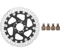 Magura Kit de discos de frenos y pastillas MDR-P 6 agujeros 180 mm gris 180 mm