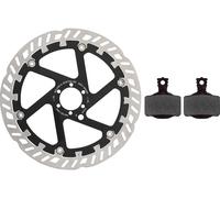 Magura Kit de discos de frenos y pastillas MDR-P 6 agujeros 220 mm negro/gris 220 mm