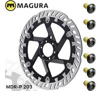 Magura Mdr-P Bicicleta MTB Eléctrica Fr Dh Floating Disco de Freno 6-Loch 203mm