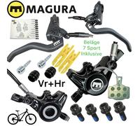 Magura MT4 Freno De Disco Hidráulico Ligero Set Delantero Y Trasero MTB Ebike