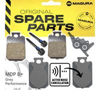 Magura Pastillas Freno Mdp 8+ Gris Rendimiento Vibraciones Apagador