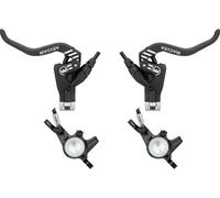 Magura Set de frenos de disco d+t MT4 eSTOP Carbotecture negro set (RD + RT)