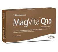 MagVita Q10 Vitae 15 Comprimidos - Pack de 2, Formato Ahorro de Magnesio de Alta Asimilación, Coenzima Q10 y Vitaminas del Grupo B para el Rendimiento Muscular, el Tono Vital y el Equilibrio Nervioso