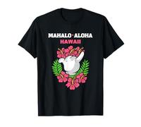 Mahalo Aloha Hawaii Nativos de Hawái Camiseta