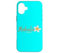 Mahalo Frangipani Hawaii Carcasa para iPhone 16 Plus