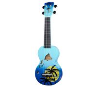 Mahalo Hawaii Hawaii Blue Burst Ukelele soprano