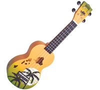 Mahalo Hawaii Hawaii Green Burst Ukelele soprano