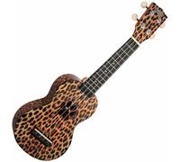 Mahalo MA1CH Art II Series Cheetah Ukelele soprano