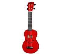 Mahalo Smiley Ukulele Red