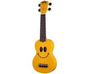 Mahalo Smiley Ukulele Yellow