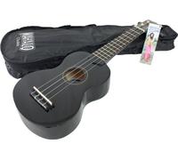 Mahalo STN2011-BK - Ukelele soprano (arce, 4 cuerdas), color negro