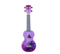 Mahalo Hawaii Purple Ukulele