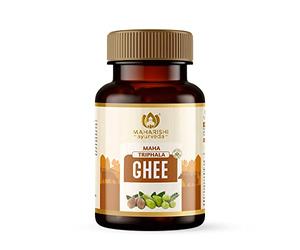Maharishi Ayurveda Triphala Ghrit | Bueno para la salud ocular | Mejora la salud intestinal | Ghee que estimula el cerebro | Desarrolla la inmunidad | Hecho con hierbas potentes | Sin efectos
